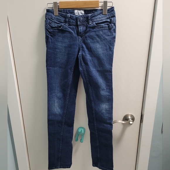 00 Aeropostale Bayla Skinny Jeans Dark Wash - Picture 1 of 10